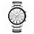 Relógio Masculino Curren Analógico 8001 - Prata, Preto e Branco - Imagem 1