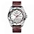 Relógio Masculino Curren Analógico 8272 - Prata e Vermelho - Imagem 1