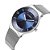 Relógio Feminino Curren Analógico 8304 - Prata e Azul - Imagem 2