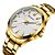 Relógio Masculino Curren Analógico 8322 - Dourado e Branco - Imagem 2