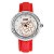 Relógio Feminino Skmei Analógico 9087 Vermelho e Prata - Imagem 1