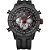 Relógio Masculino Weide AnaDigi WH-6308 - Preto e Vermelho - Imagem 1