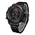Relógio Masculino Weide AnaDigi WH-6905 - Preto e Vermelho - Imagem 2
