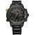 Relógio Masculino Weide AnaDigi WH-6108 - Preto e Amarelo - Imagem 1