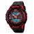 Relógio Masculino Skmei AnaDigi 1202 - Preto e Vermelho - Imagem 2