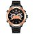 Relógio Masculino Weide AnaDigi WH8501 - Preto e Rosê - Imagem 1