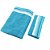 Kit de Toalhas 2 Peças Quasar Rosto e Banho Gigante Azul Lm Peter - Imagem 1