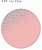 Painel Festa Redondo Sublimado Rosa Com Glitter C/elástico - Imagem 1