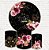 Painel Redondo Sublimado Floral + Trio de Cilindros Veste Fácil - Imagem 1