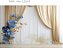 Fundo Fotográfico Sublimado 3D Floral - Imagem 1