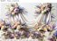 Fundo Fotográfico Sublimado 3D Floral - Imagem 1