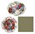 Kit 6 Supla+ Guardanapo+ Jogo Americano Decoração Mesa Posta Floral - Imagem 1