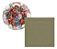 Kit 6 Supla+ Guardanapo+ Jogo Americano Decoração Mesa Posta Floral - Imagem 2