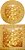 Suplat 8 Capas + 8 Bases Mdf + 8 Guardanapos Ano Novo Dourado - Imagem 2