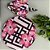 Suplat 8 Capas + 8 Bases Mdf + 8 Guardanapos Floral Rosa 2 - Imagem 1
