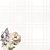 Suplat 8 Capas + 8 Bases Mdf + 8 Guardanapos Floral Rosa e Branco - Imagem 1