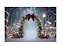 Fundo Fotográfico Portal Guirlanda Natal - Imagem 1