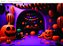 Fundo Fotográfico Halloween Abóboras - Imagem 1