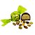 Trufa de Chocolate 44% Cacau ao Leite c/ Creme de Pistache - 30g - Imagem 1