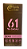 Tablete de Chocolate 61% Cacau Zero Açúcar - 25gr (10 und) - Imagem 2