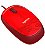 Mouse Optico M105 Vermelho USB 910-002959 Logitech - Imagem 1