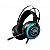 Headset Gamer KMEX Mic ARS930 Preto/Azul Led RGB - Imagem 1