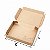 CAIXA PARA CORREIO / NOTEBOOK / DIVERSOS  CV4 - CX350 - C:37 X L:26 X A:5,5 CM - PARDA - Imagem 2