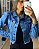 Jaqueta Jeans Lady Plissada - Imagem 1