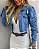 Jaqueta Jeans Lady Plissada - Imagem 3