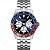 Relógio Masculino Guess W1107G2 Prata Fundo Azul - Imagem 1