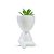 Vaso de Ceramica Branco Echeveira - Imagem 2