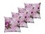 Capa de Almofada Pink Floral Kit 4 Unidades - Imagem 1