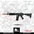 RIFLE AIRSOFT KOMPETITOR AEG M4 RIS - APS - Imagem 1