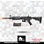 RIFLE AIRSOFT KOMPETITOR AEG M4 RIS - APS - Imagem 3