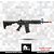 RIFLE AIRSOFT KOMPETITOR AEG M4 RIS - APS - Imagem 2