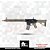 RIFLE AIRSOFT OCTARMS KM 13 AEG - ARES - Imagem 1