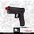 PISTOLA AIRSOFT GLOCK G17 R17 FULL METAL BLOWBACK - ROSSI - Imagem 2