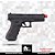 PISTOLA AIRSOFT GLOCK G17 R17 FULL METAL BLOWBACK - ROSSI - Imagem 1