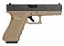 PISTOLA DE AIRSOFT GBB G-SER G17 GEN4 G001B-TAN - WE - Imagem 1