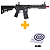 RIFLE DE AIRSOFT AR15 NEPTUNE KEYMOD 10″ SHORT - Imagem 1