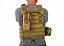 COLETE TÁTICO MODULAR PLATE CARRIER C/ BOLSO – TAN - Imagem 2