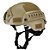 CAPACETE TÁTICO MILITAR AIRSOFT COM PROTEÇÃO ORELHA TAN - Imagem 1