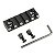 Trilho Metal 5(5cm) Slots Preto p/ Keymod - Imagem 1
