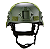 Capacete Tatico Militar Verde - Imagem 2