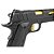 PISTOLA AIRSOFT GBB 1911 REDWINGS GOLD + ALVO + GREEN GÁS PUFF DINO - ROSSI - Imagem 4