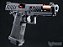 PISTOLA DE AIRSOFT GBB EMG TTI LICENSED JW4 2011 PIT VIPER AIRSOFT TRAINING PISTOL - Imagem 1