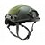 CAPACETE TÁTICO MILITAR EMERSON FAST S/ PROTEÇÃO DE ORELHA, COM SISTEMA DE REGULAGEM - VERDE - Imagem 1