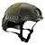 CAPACETE TÁTICO MILITAR EMERSON FAST S/ PROTEÇÃO DE ORELHA, COM SISTEMA DE REGULAGEM - VERDE - Imagem 2