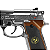 PISTOLA DE AIRSOFT GBB M92 BIOHAZARD CROMADA - WE - Imagem 4