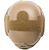 CAPACETE TÁTICO MILITAR EMRSON FAST S/ PROTEÇÃO DE ORELHA, COM SISTEMA DE REGULAGEM - TAN - Imagem 4